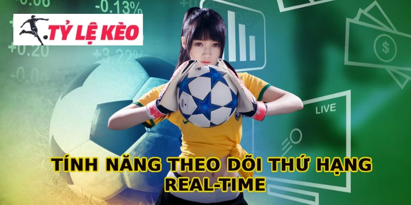 Tính năng theo dõi thứ hạng real-time