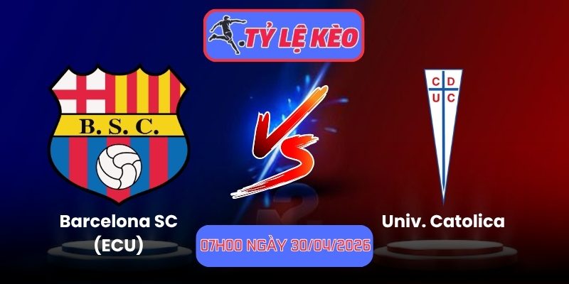 Barcelona SC (ECU) vs Univ. Catolica