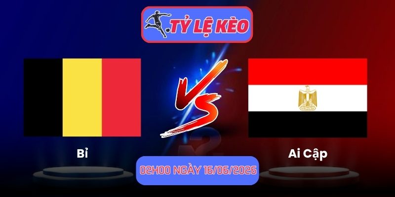 Bỉ vs Ai Cập
