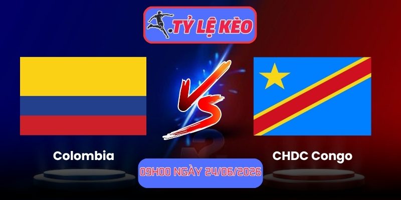 Colombia vs CHDC Congo
