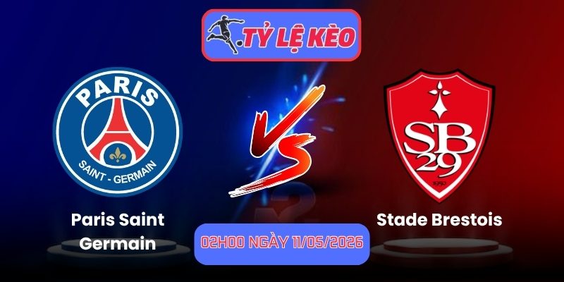 Paris Saint Germain vs Stade Brestois